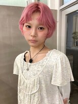 カシェ ホリエ(CACHE HORIE)&nbsp;ペールピンク / レイヤーカット大阪 / ショートレイヤー / 牧野