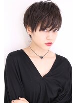 レンク(LENC) LENC ベリーショート ジェンダーレス 黒髪 ハンサム