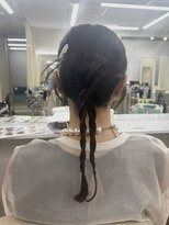 京都ヘアセット着付け専門サロン 夢館 五条店(yumeyakata) リボンアップスタイル