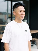 エムエイチバーバー 肥後橋(MH THE BARBER)&nbsp;アップバング×フェードショート【肥後橋駅・西梅田・本町】