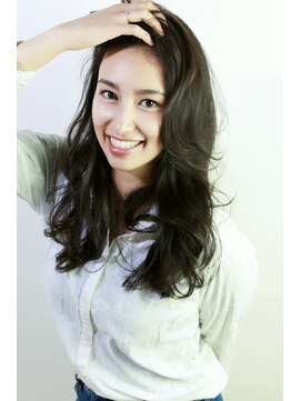 ワークス(WORKS) 【WORKS】☆ナチュラルロングウェーブ☆