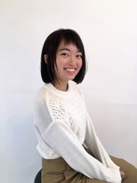 モリオ フロム ロンドン 鶴瀬店 【morio鶴瀬】黒髪ナチュラルボブ