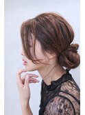 【hair salon W】大人お団子スタイル