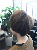 ナチュラルショートボブ