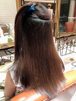 大嶋直樹の美容室 表参道&nbsp;高難易度縮毛矯正＝手で乾かしただけです。本当です。