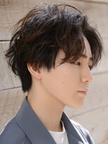 ロアー ヘアー ブリオ(RAWR hair Brio)&nbsp;【RAWR】メンズ_韓国風パーマ_センターパート