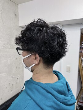 メルシー トータル ブランディング サロン(merci TOTAL BRANDING SALON) メンズスパイラルパーマ/メンズマッシュ