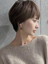 ザシー オモテサンドウ(The C)&nbsp;30代40代50代◎大人ナチュラルレイヤーショートボブ 表参道 橋本