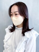 アイティー バイ アルバム 浦和店(IT by ALBUM)&nbsp;顔まわりレイヤー_アースカラーくびれヘアツートン_ba360881