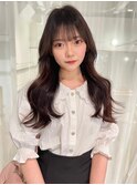 韓国風レイヤーカット　エギョモリ