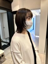 シータ(sheta) 【sheta/表参道】黒髪ウルフくびれミディレイヤーボブウルフ30代