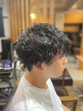 オーブ ヘアー リリー 博多2号店(AUBE HAIR lily) メンズマッシュパーマ