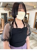 ウルフカットでクラゲヘアー