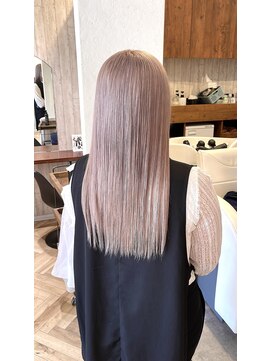 エンカウントバイマハロ 千葉(encount by mahalo) ミルクティーカラー