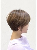 明るめふんわりショート