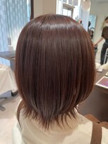アメイジングヘアー 美沢店(AMAZING HAIR) ショコラブラウン/レイヤーボブ/くびれヘア/美髪/ツヤ感