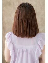 モッズヘア 上尾西口店(mod's hair) ミルクティーアッシュ大人かわいいロングボブY上尾20代30代40代