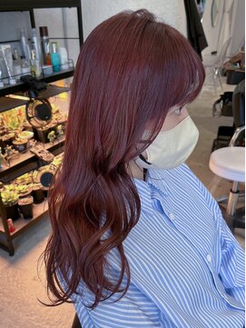 バトン(BATON) レッドブラウンカラー