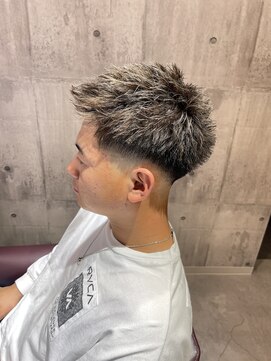 リアンド(Re:and) メンズショートヘア~メッシュキャップハイライト~