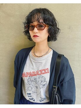 ウィットサークル(wit circle) french bob perm