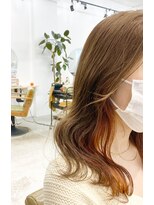 シャイバイブランチ(shy by branch)&nbsp;インナーカラー×オレンジ【良太】