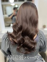 アミー 銀座(Ammy)&nbsp;#韓国風パーマ #コテ巻き風パーマ #ロングパーマ #パーマ