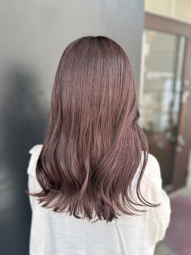 シオ ヘアー デザイン(Sio. hair design) くすみピンクベージュ！