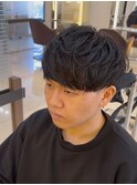 メンズマッシュ ニュアンスパーマ