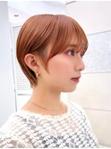 エンドカラー/クラゲヘアー/マレットヘア/前髪カット/顔まわり