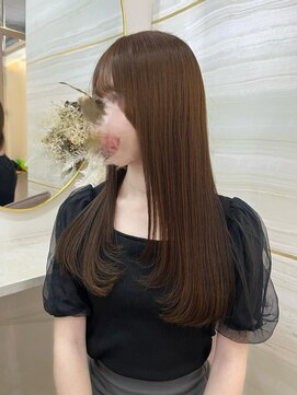 エルバイラビス 大宮(elu by lovis) ブラウンベージュ/艶カラー/大宮