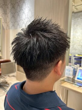 ビス ヘア アンド ビューティー 西新井店(Vis Hair＆Beauty) 大人カッコイイ春メンズソフトツーブロックビジネス清潔感