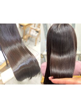 至高の髪質改善システム「marbb」により他では体感できない髪のツヤや手触りをご提供♪あなた史上最高を◎