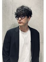 レジュアル(RESSUAL)&nbsp;スパイキーショート　マッシュ　センターパート　ビジネス