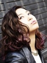 ダリア(Dahlia)&nbsp;アンニュイウェーブミディ × グラデーションカラー