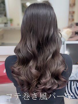 アミー 池袋(Ammy) 艶感No. 1!コテ巻き風×資生堂トリートメント!