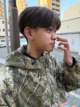 チーカ(chica) ダークグレージュ/メンズスタイル