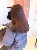 マーリャヘアー(mallia hair)&nbsp;レイヤースタイルレイヤーカットロングレイヤー小顔スタイル