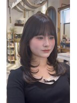 ロンドアベニール 北千住(Lond avenir) 韓国顔周り/バタフライカット/ワンホンレイヤー北千住