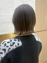 ディックス 浜野店(dix) 外ハネ×ナチュラルくびれボブ