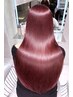 【極上の艶☆髪質再生】美髪形整カラー+バイカルテ6step TR ¥12000
