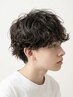 カット＋パーマ＋眉カット￥8000