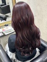 ルノン フィージュ(LUNON fieju)&nbsp;黒髪クラゲヘアーオリーブグレー小顔ココアベージュ