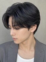 ベル 新宿(Belle)&nbsp;毛流れストレート韓国風センターパート韓国風マッシュカルマヘア