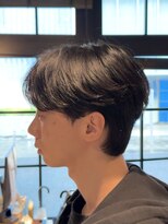 ディライト(Delight)&nbsp;毛流れニュアンスパーマシースルーマッシュ韓国ショート