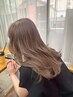 D【野田指名限定】似合わせカット＋ブリーチなしカラー+高濃度トリートメント