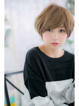 ミック 日暮里店(miq) 顔立ちキュートに★魔法のふんわりマッシュ