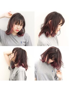 トルネード(TORNADO) ピンクラベンダーインナーカラー