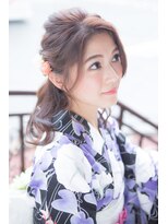 サロン ド コッソン&nbsp;［せんげん台駅/せんげん台］浴衣に合うルーズスタイルアレンジ