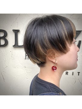 ブラッツ(BLATZ) マッシュショート×インナーカラー