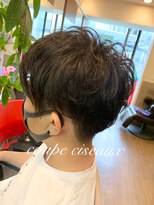 クープシゾー(coupe ciseaux)&nbsp;メンズパーマカット